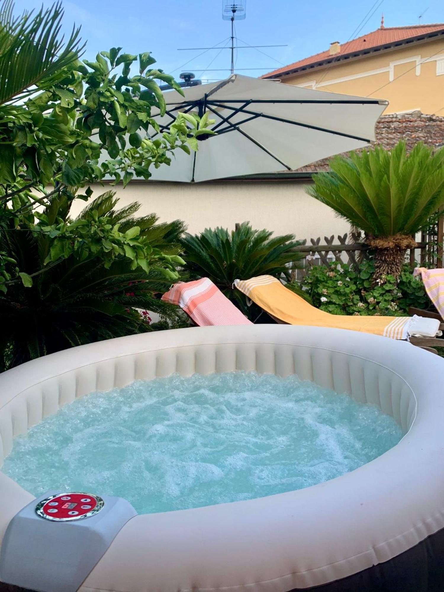 The Sea Flower Appartamento Con Giardino E Garage Auto Incluso Sanremo Ngoại thất bức ảnh